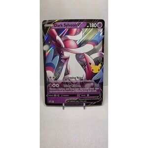 Pokémon Card Dark Sylveon V SWSH134 Oversized JUMBO Black Star Promo NEAR MINT